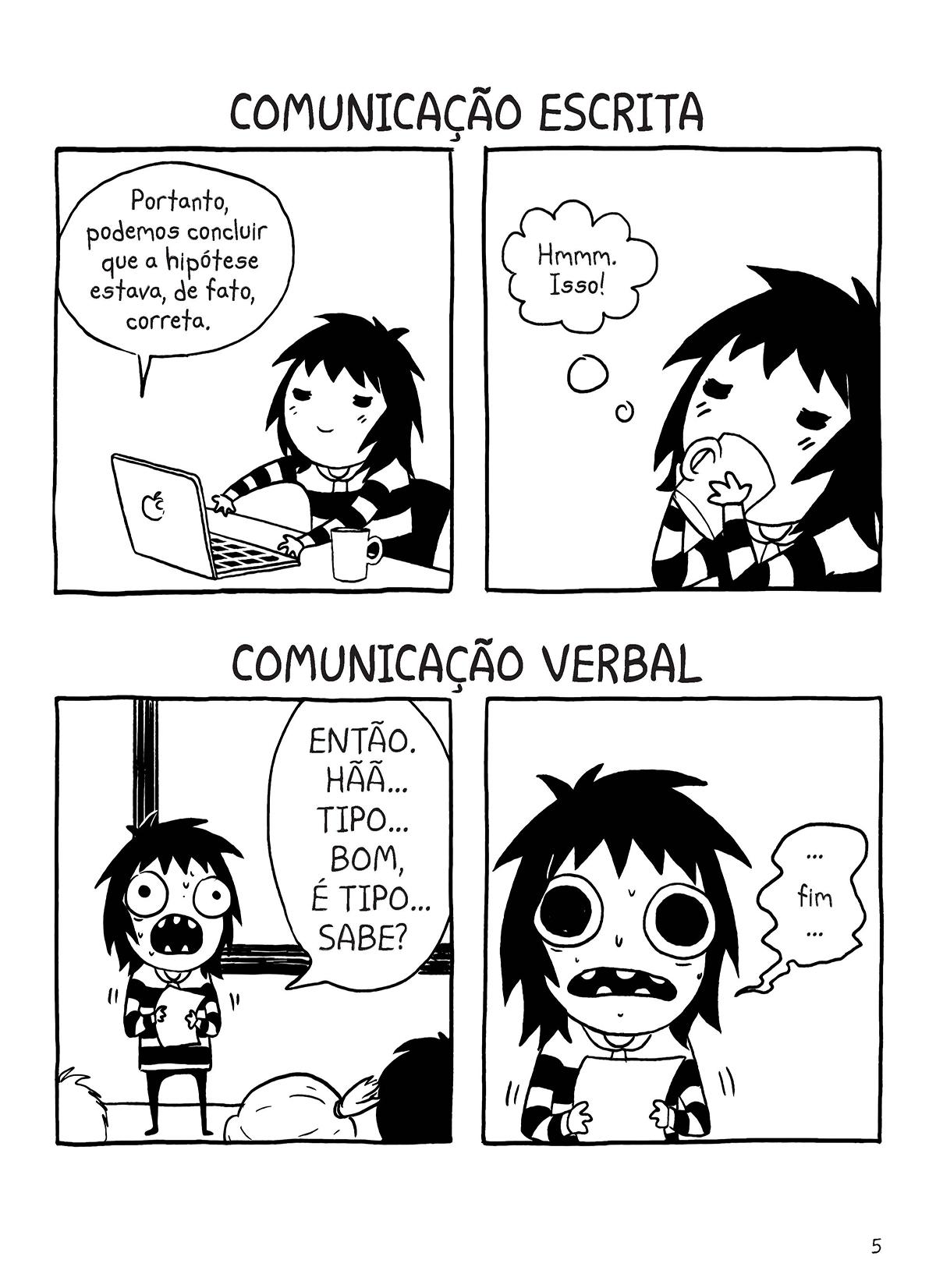 Livro 'Ninguém vira adulto por verdade' por Sarah Andersen