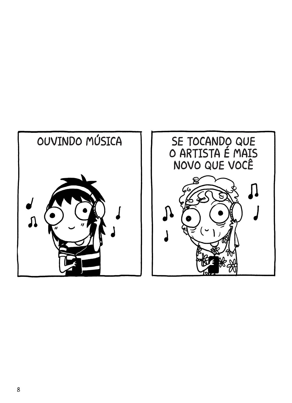 Livro 'Ninguém vira adulto por verdade' por Sarah Andersen