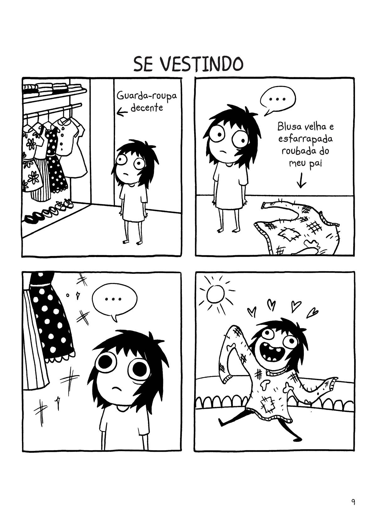 Livro 'Ninguém vira adulto por verdade' por Sarah Andersen