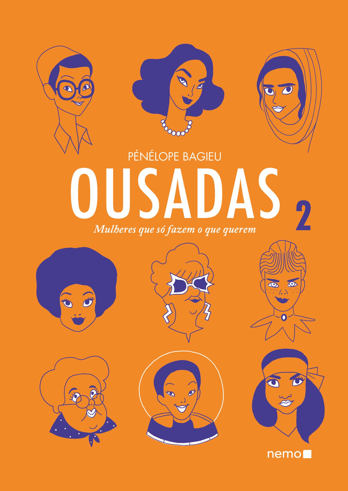 Livro 'Ousadas Vol. 2' de Pénélope Bagieu