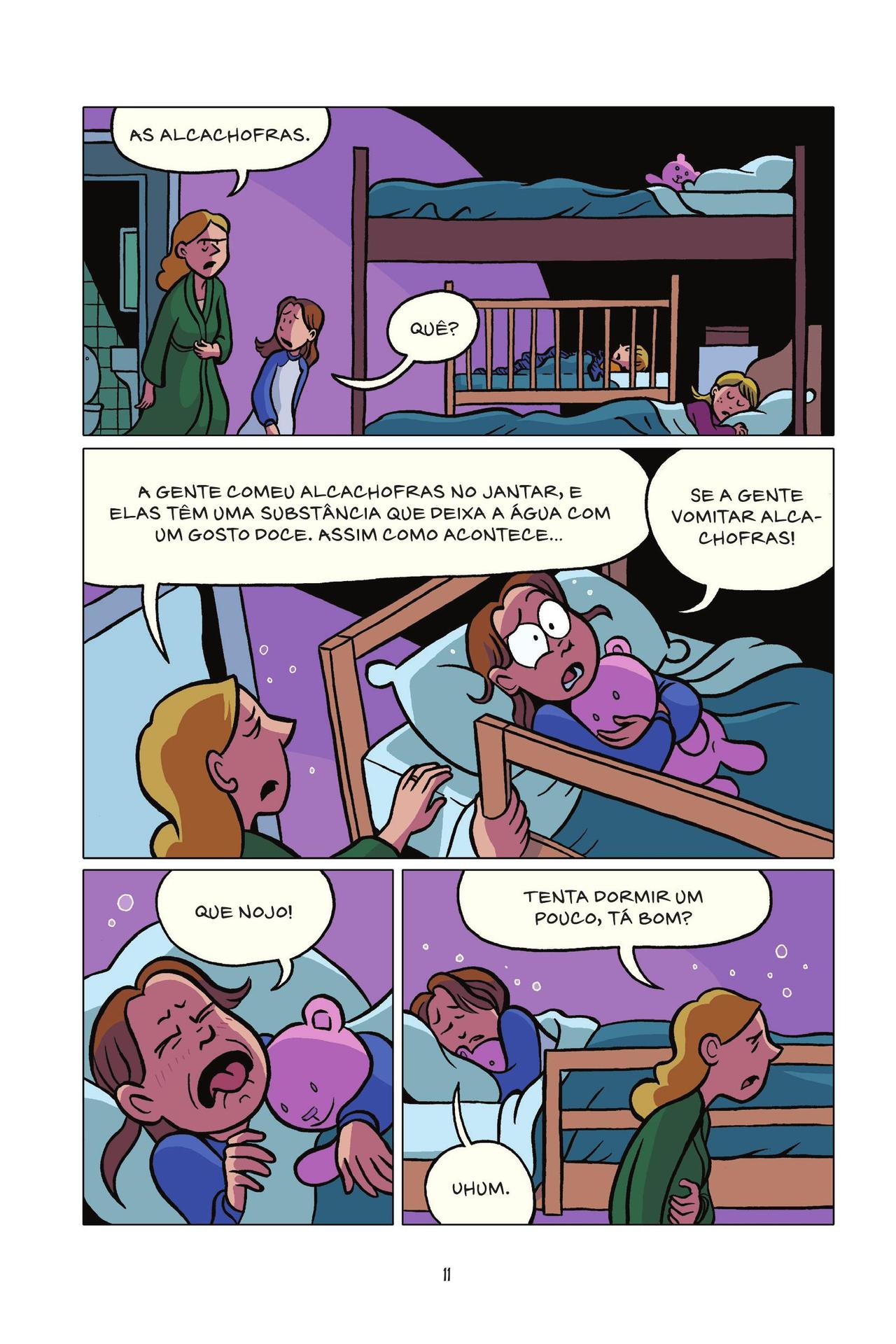 Livro 'Coragem' por Raina Telgemeier